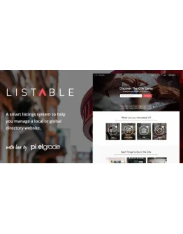 LISTABLE 1.9.4 A Friendly Directory WordPress Theme