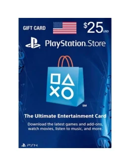Playstation Network PSN 25 (USA) - без комиссии Playstation Network PSN 25 (USA) - без комиссии