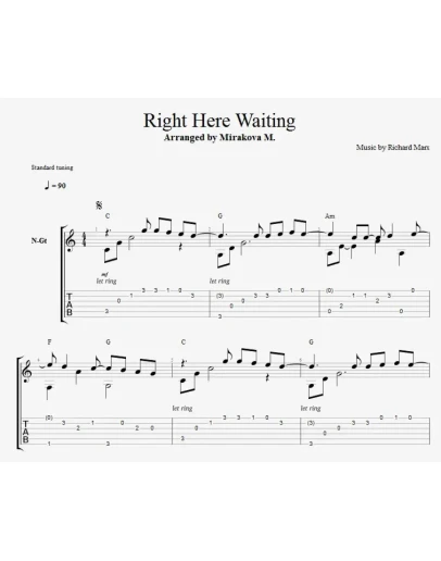 Right Here Waiting - Richard Marx