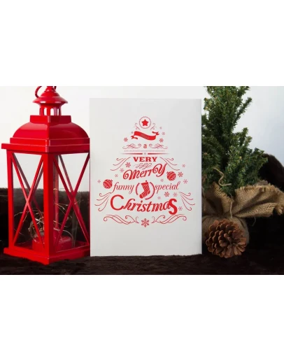 A4 Vertical Christmas Mock Up A4 Vertical Christmas Mock Up