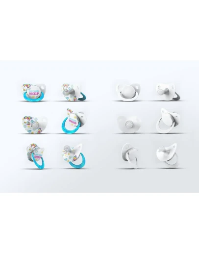 Baby Pacifier Mock-Up Baby Pacifier Mock-Up