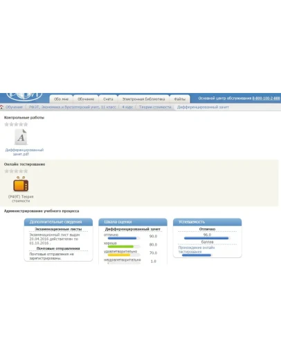 Теория стоимости. Дифф. зачет. 45 в. РФЭТ