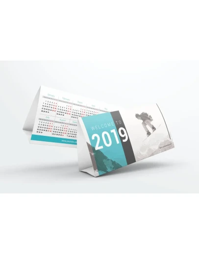 Desk Calendar Mockups