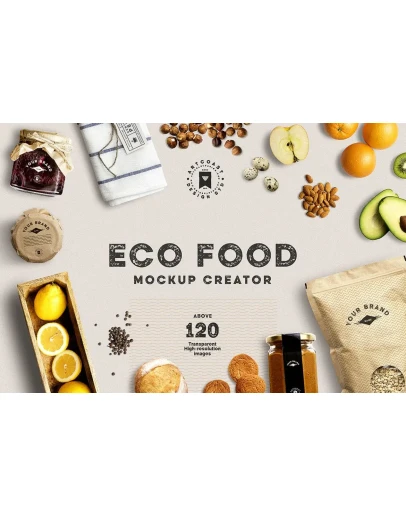 Eco Food Mockup Creator