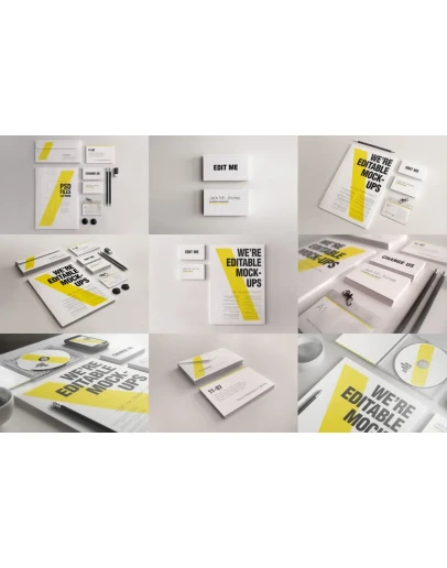 Elegant Mock-ups Bundle - Business Corporate ID