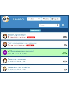 Аскиз-Web-Business (контроль задач, поручений...)