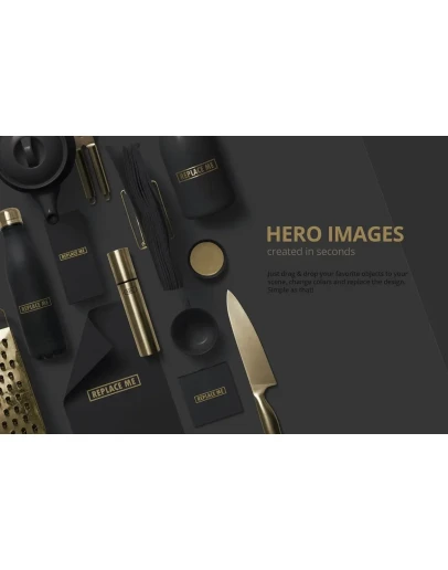 Kitchen Mockup Scenes Vol.3