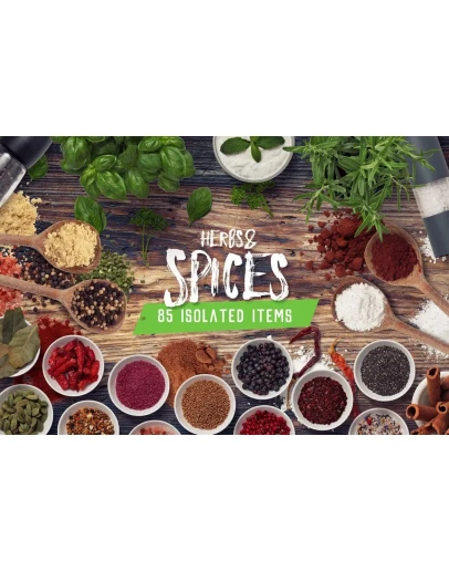 Kitchen Scene Gen. - Herbs &amp Spices