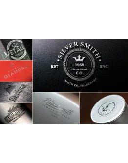 Metallic Logo Mockups