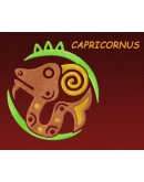 Знак зодиака Козерог. Дизайн машинной вышивки 2 размера