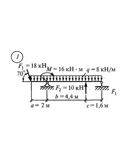 Расчетно-графическая работа 2. Вариант 1