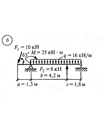 Расчетно-графическая работа 2. Вариант 6