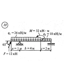 Расчетно-графическая работа 2. Вариант 10