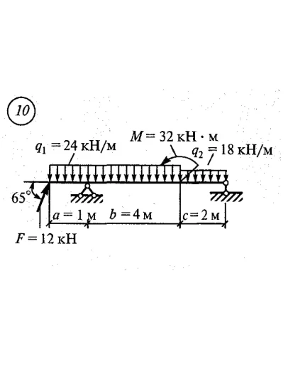 Расчетно-графическая работа 2. Вариант 10