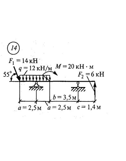 Расчетно-графическая работа 2. Вариант 14