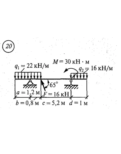 Расчетно-графическая работа 2. Вариант 20