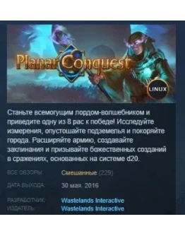 Planar Conquest STEAM KEY REGION FREE GLOBAL
