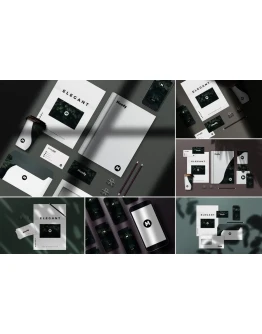 8 Identity Stationery Mockups