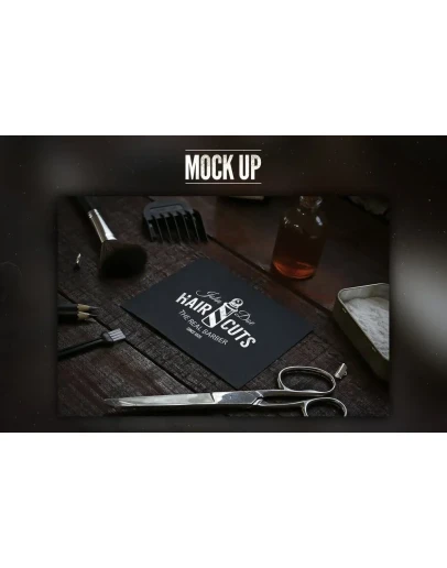 Barbershop Mock Up Barbershop Mock Up