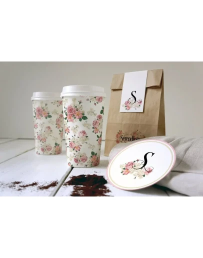 Coffee branding mockup