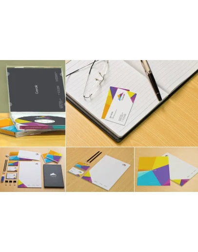 Office Stationery Branding Mockups