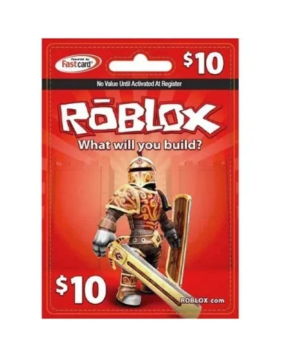 ROBLOX 10 Game Card COD Регион Бесплатный Мног