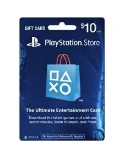 PLAYSTATION NETWORK CARD PSN 10 US (ONLY USA ACC)