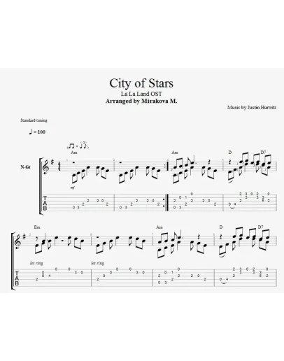 City of Stars - La La Land OST