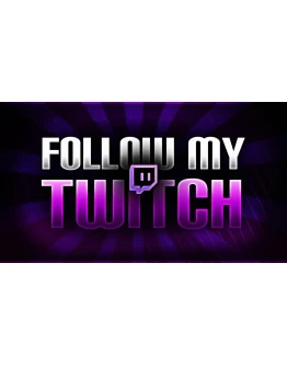 TWITCH 200 Фолловеров на Ваш Твич канал