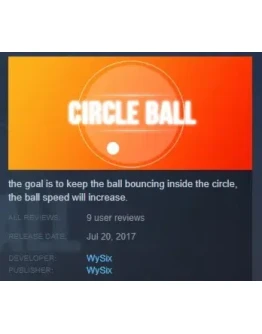 Circle Ball STEAM KEY REGION FREE GLOBAL