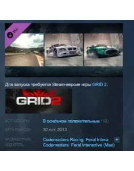 GRID 2 - Spa-Francorchamps Track Pack STEAM KEY GLOBAL GRID 2 - Spa-Francorchamps Track Pack STEAM KEY GLOBAL
