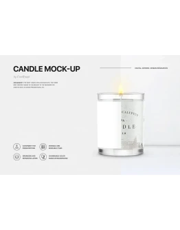 Candle Mockup