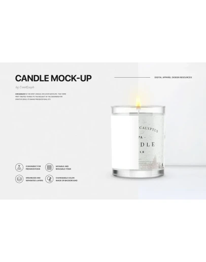 Candle Mockup