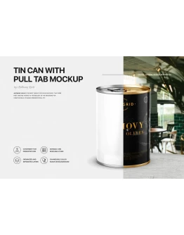 Tin Can Mockup