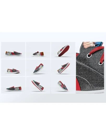 Sneakers Shoes Mock-Up v2