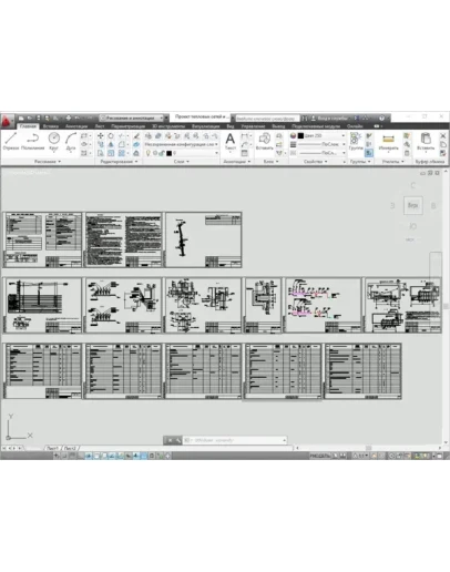 Проект тепловых сетей и ИТП здания