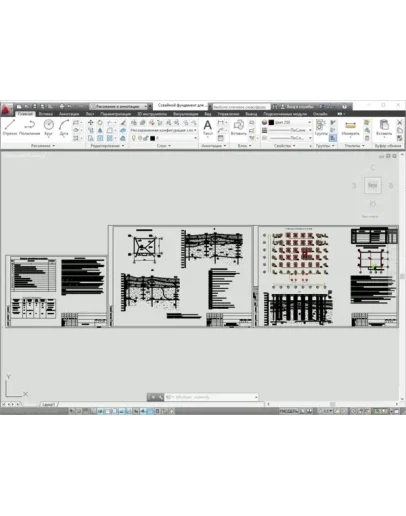 Свайной фундамент для здания Свайной фундамент для здания