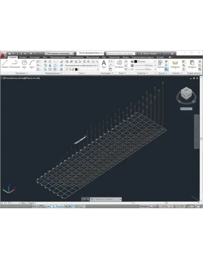 Болты фундаментные с анкерной плитой