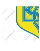Украина, Векторный герб Украина, Векторный герб
