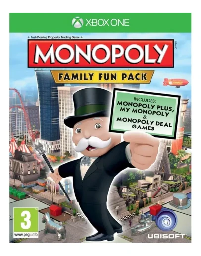 MONOPOLY FAMILY FUN PACK + Disney Afternoon Xbox One