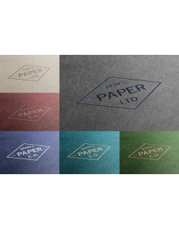 Exclusive Paper Logo Mockups Exclusive Paper Logo Mockups