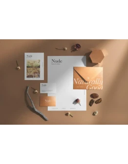 Nude Branding Mockup