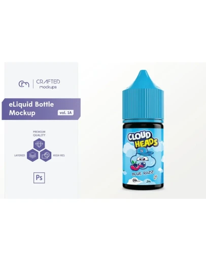 eLiquid Bottle Mockup v. 1A eLiquid Bottle Mockup v. 1A