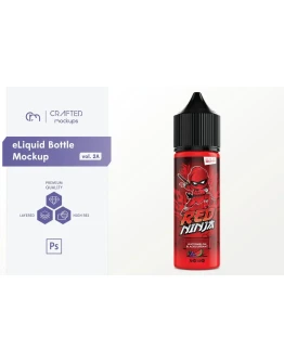 eLiquid Bottle Mockup v. 2A eLiquid Bottle Mockup v. 2A