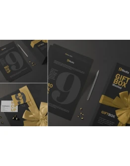 Letterhead & Business Card Mockups Letterhead & Business Card Mockups