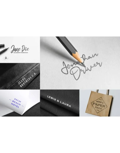 Logo Mockups Collection vol.2