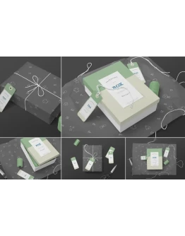 Rectangle Box Mockups