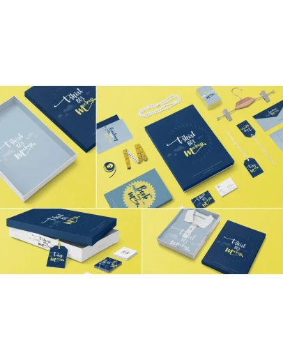 Tee Shirt Box Mockups