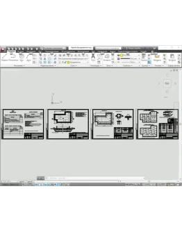 Чертеж фундаментов под очистную установку Техносфера БИ