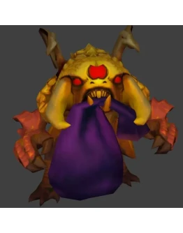 Unusual Golden Baby Roshan DOTA 2